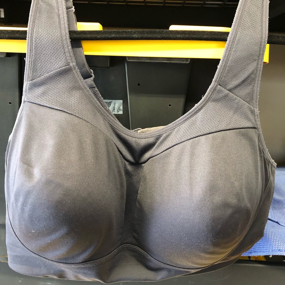 Champion Black High-Impact Molded Sports Bra, 40 DD